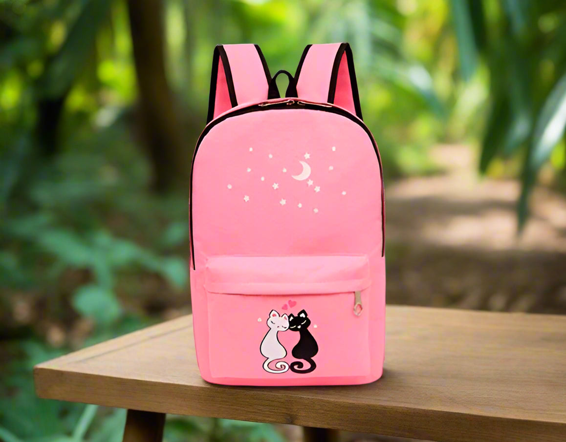 durable school backpack with lunch bag and pencil case for kids