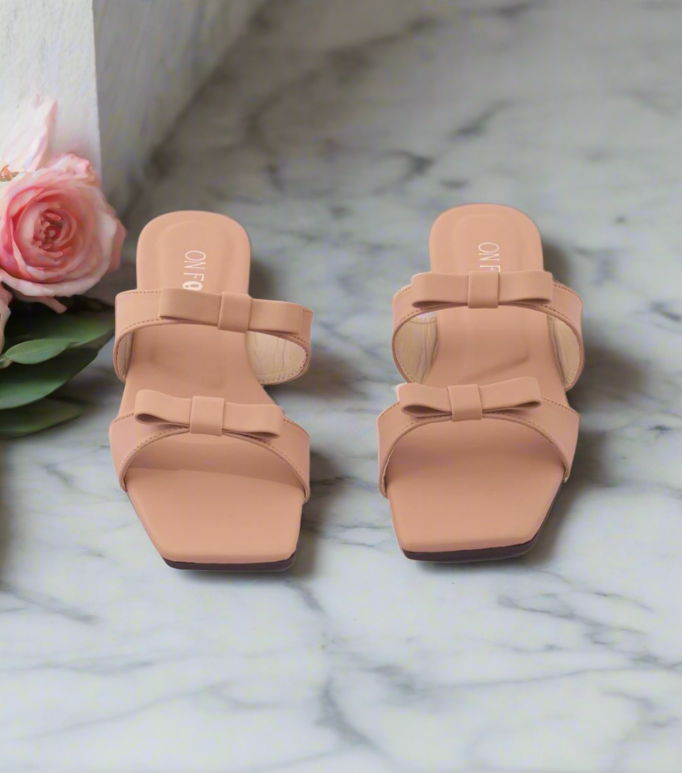 Bowtica Rexine Flats for Women | Fancy, Formal & Casual Shoes