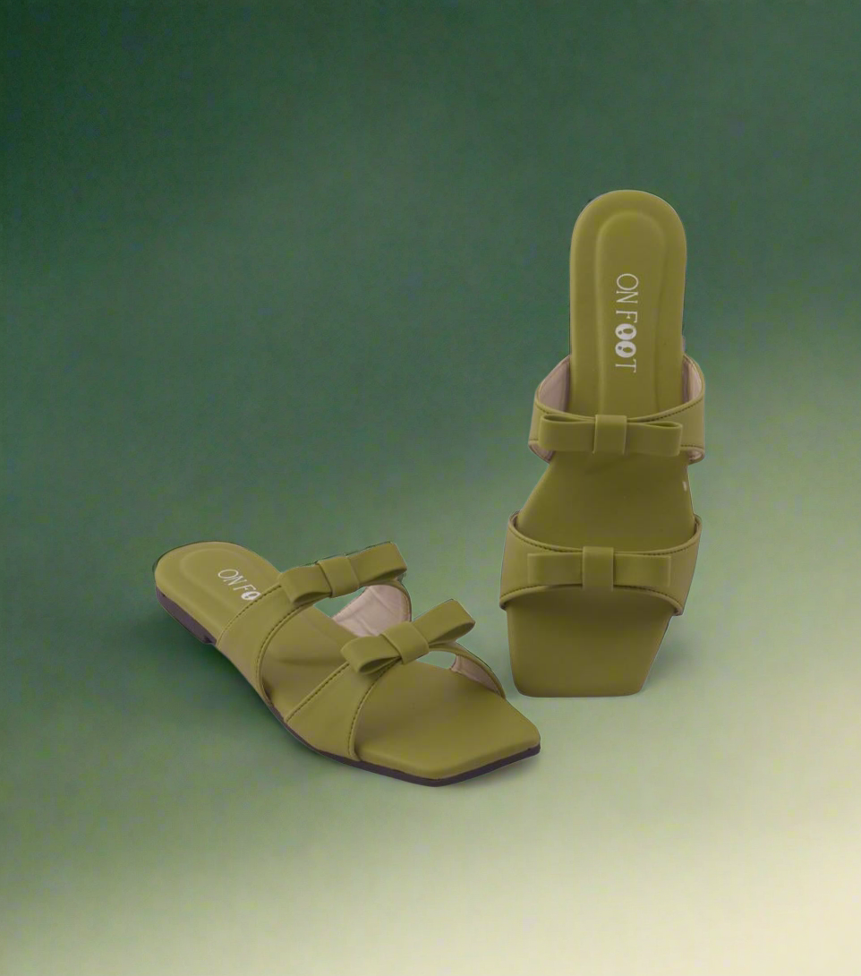 Bowtica Rexine Flats for Women | Fancy, Formal & Casual Shoes