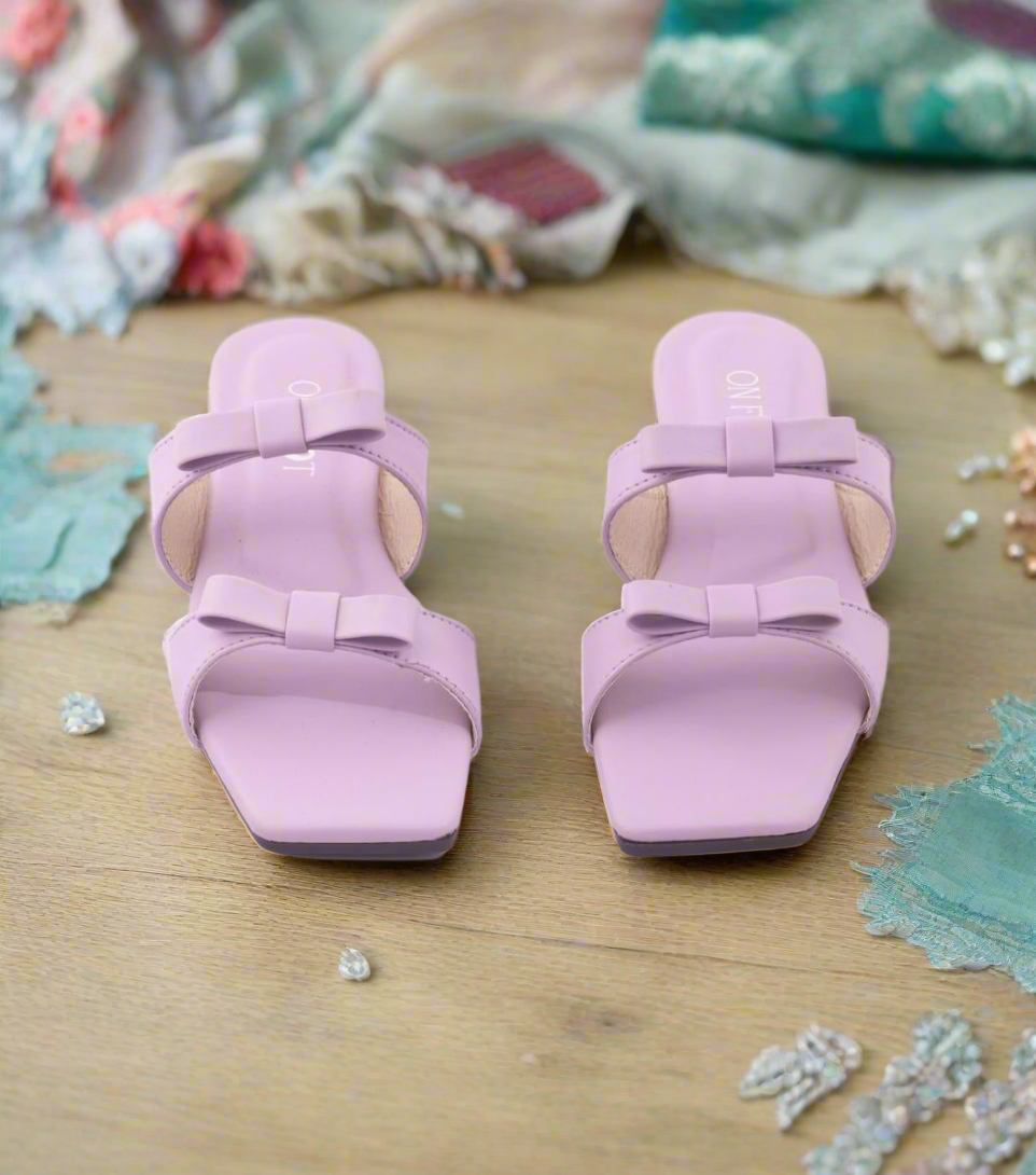 Bowtica Rexine Flats for Women | Fancy, Formal & Casual Shoes