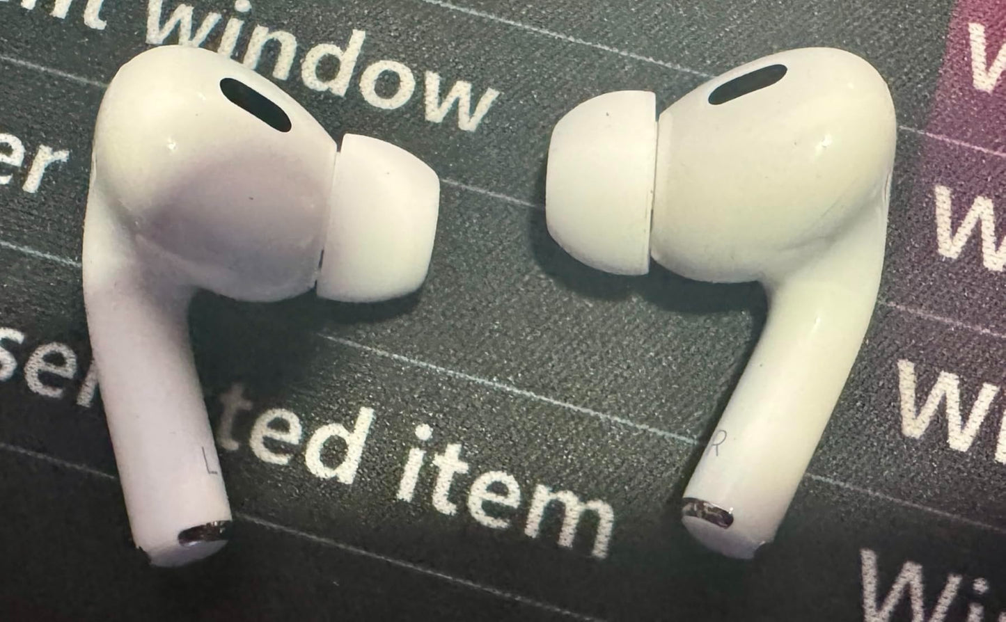 Apple AirPods Pro 2nd Generation – Active Noise Cancellation, Transparency Mode, Spatial Audio – Premium Wireless Bluetooth Earbuds (Original)