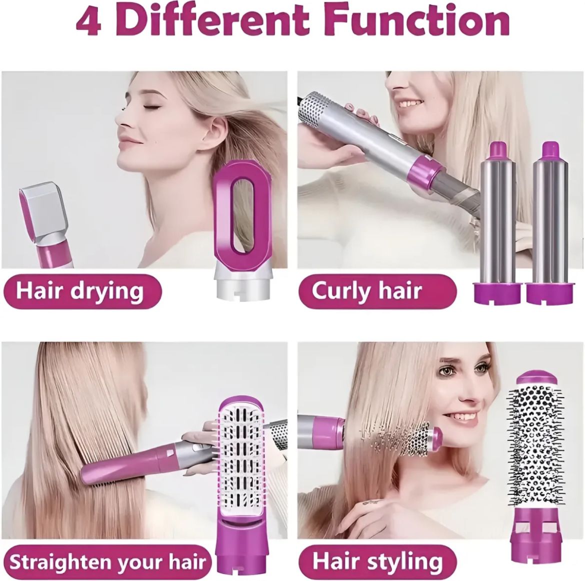 5-in-1 Hair Dryer Brush Set