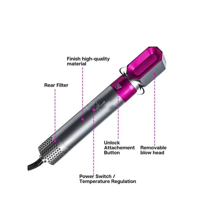 5-in-1 Hair Dryer Brush Set