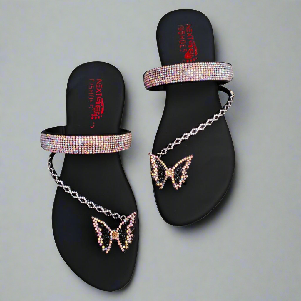 Semi Formal Rexine Flats