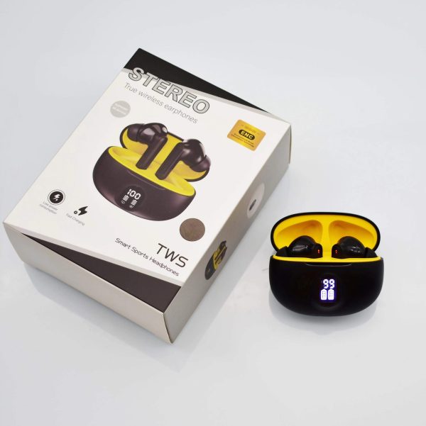 M04 TWS Wireless Earbuds - Bluetooth 5.3 In-Ear Headphones with LED Display, Immersive Sound & Type-C Fast Charging | Mic for Android & iPhone - GlowTech Gadgets