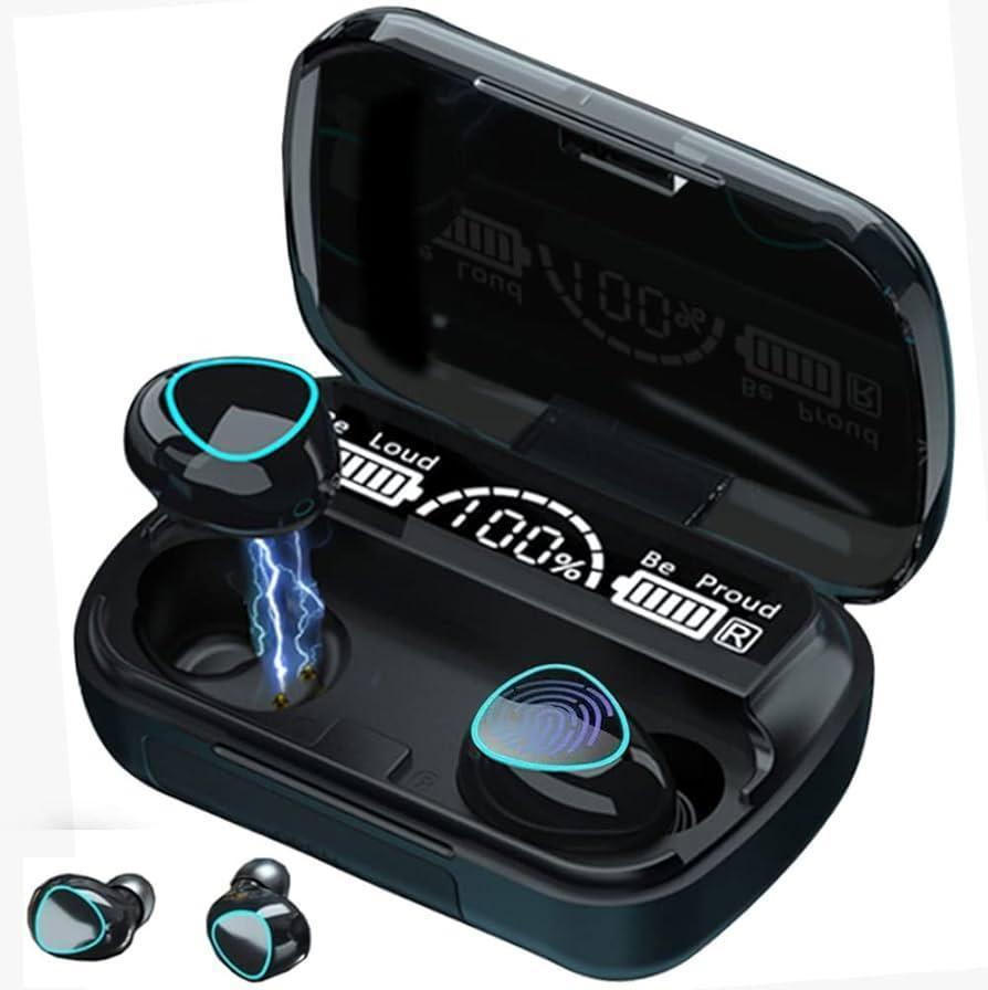 TWS M10 Bluetooth Earbuds – Wireless Touch Control, Power Display, Deep Bass