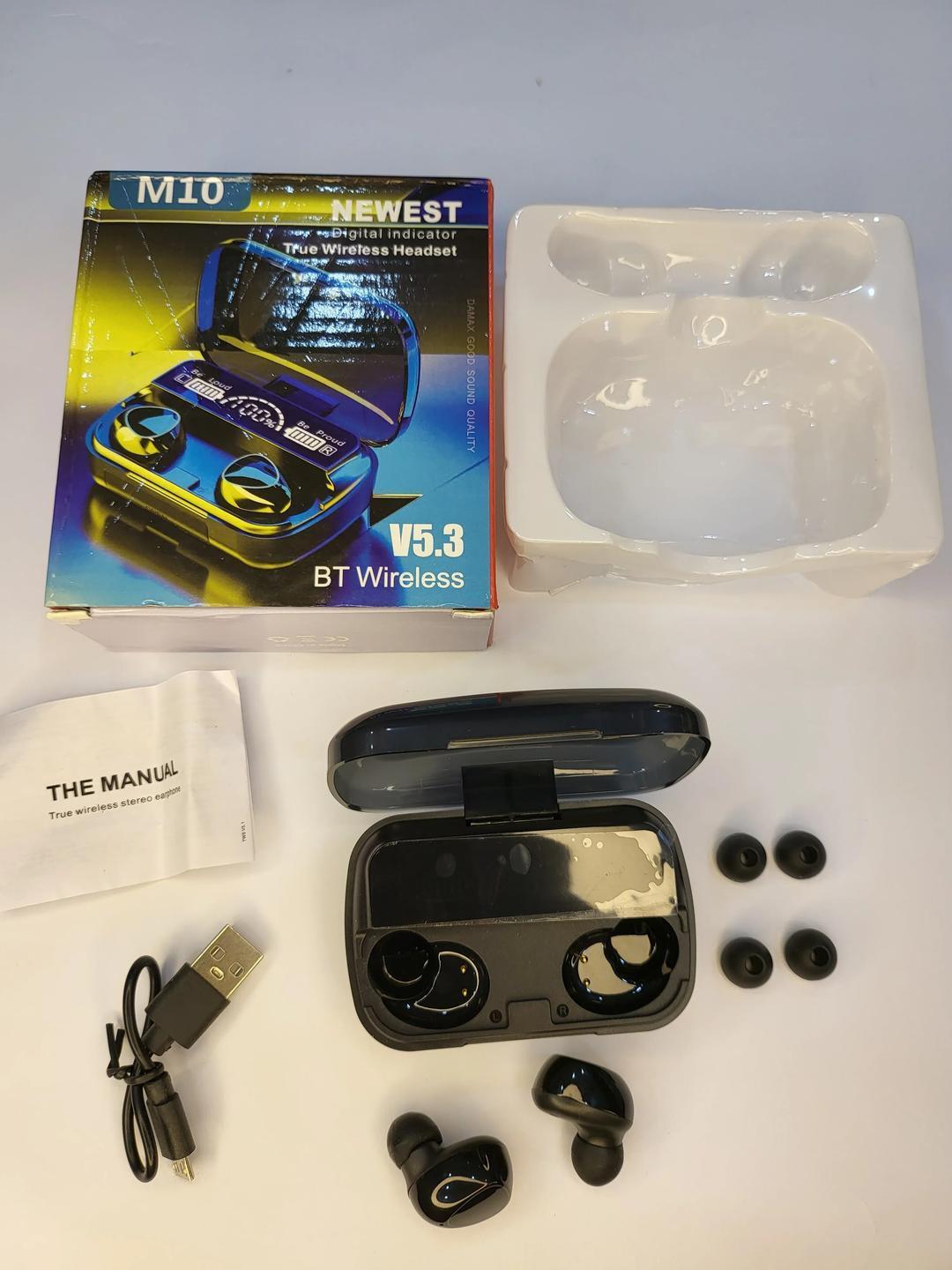 Smart Touch Control Earphones – TWS M10 Deep Bass