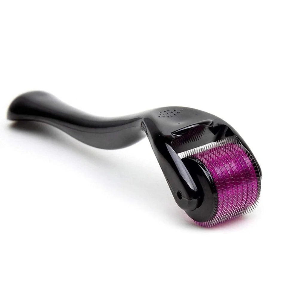 Derma Roller for Face – 0.5mm Microneedle for Glowing Skin, Acne Scars, Hair Regrowth