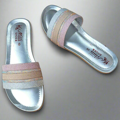 Stylish women's casual PVC flats for daily wear – Pakistan