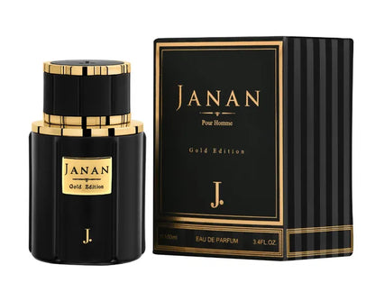 Janan Gold Edition Perfume – Long Lasting Premium Fragrance for Men (100ml)