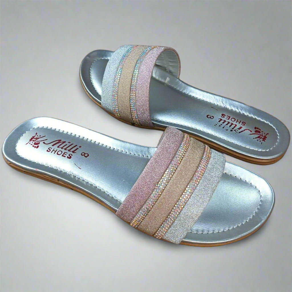 Stylish women's casual PVC flats for daily wear – Pakistan